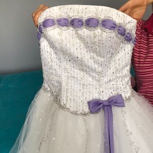 Ball gown dress for quinceañeras, wedding